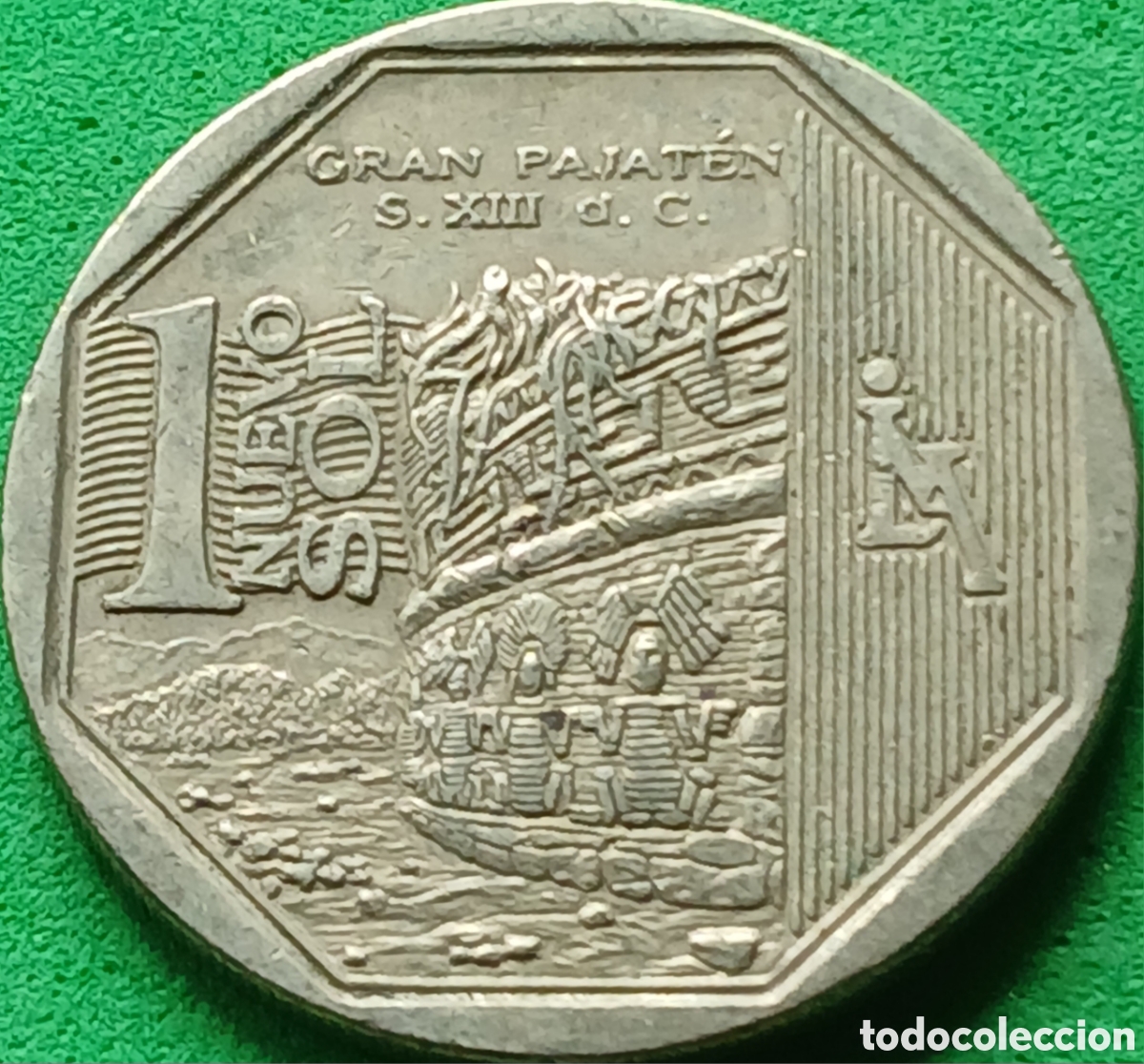 Monedas antiguas de Am&eacute;rica: Per&uacute; 1 nuevo sol 2011 km#361 Gran Pajat&eacute;n