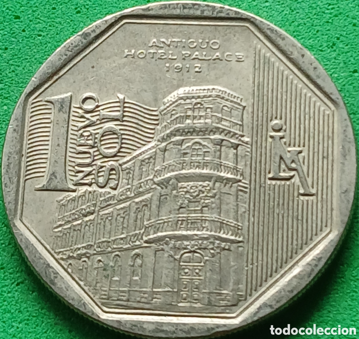 Monedas antiguas de Am&eacute;rica: Per&uacute; 1 nuevo sol 2014 km#381 Hotel Palace