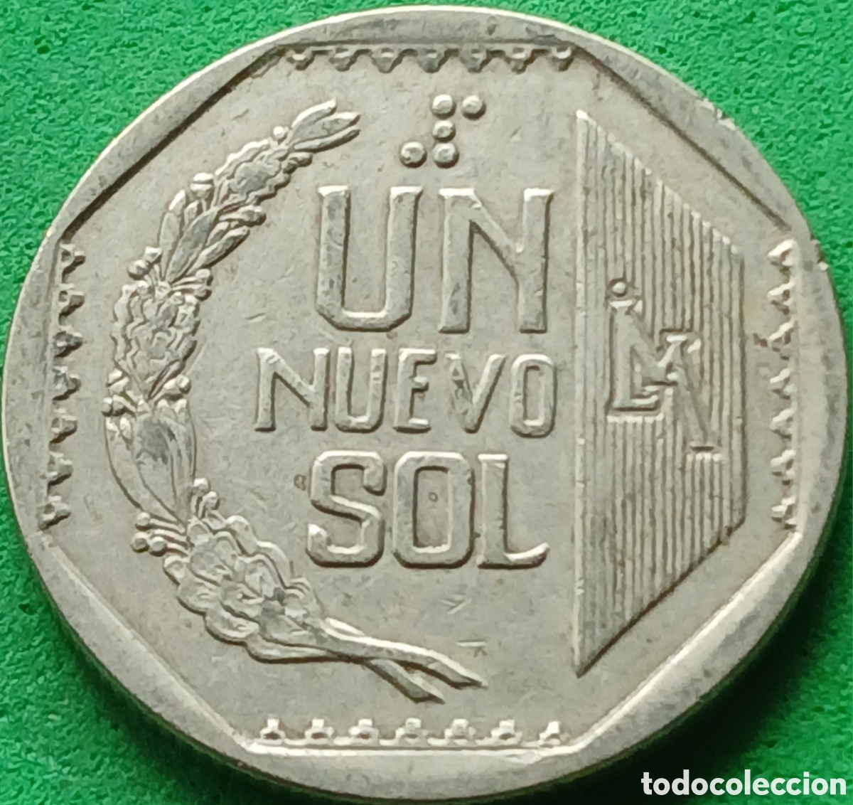 Monedas antiguas de Am&eacute;rica: Per&uacute; un nuevo sol 1994 km#308