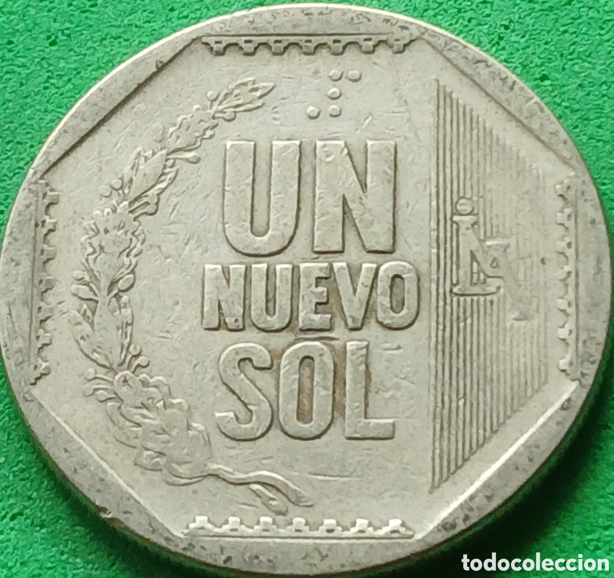 Monedas antiguas de Am&eacute;rica: Per&uacute; un nuevo sol 1999 km#308