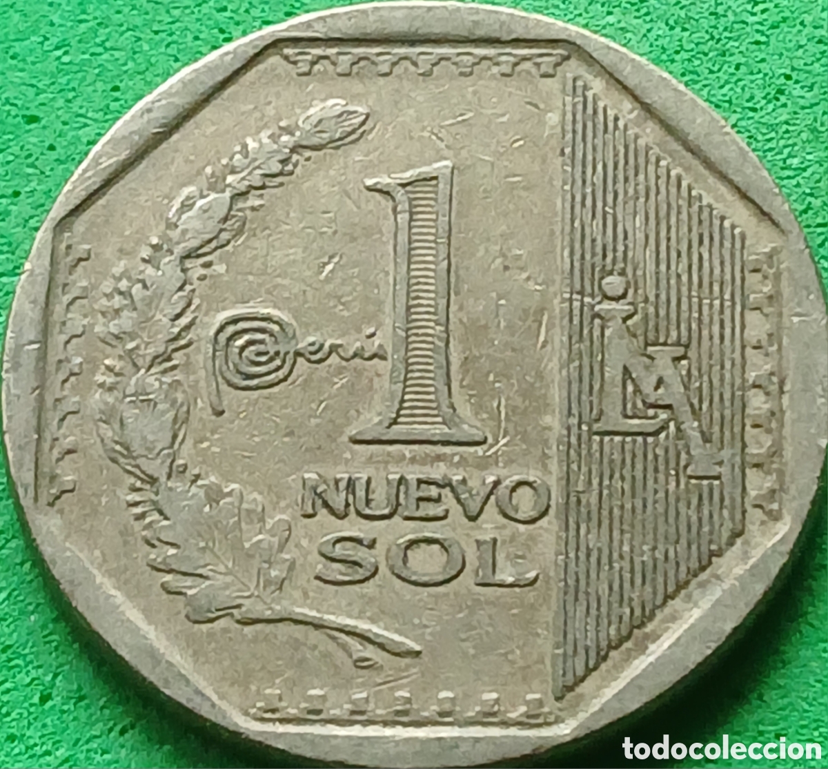 Monedas antiguas de Am&eacute;rica: Per&uacute; 1 nuevo sol 2012 km#366