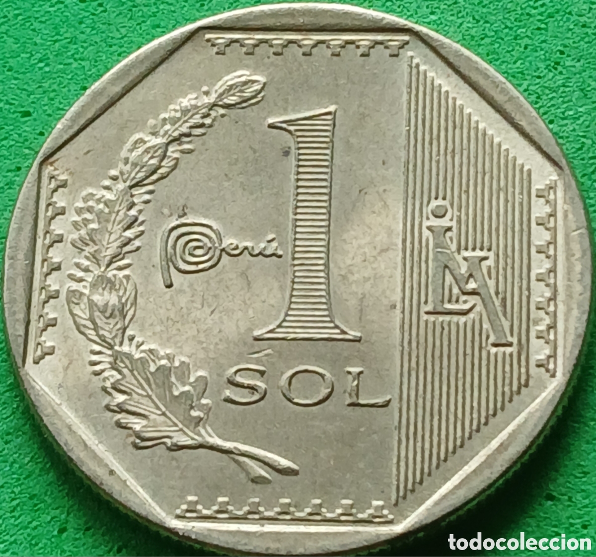Old Coins of America: Per&uacute; 1 sol 2022 km#395