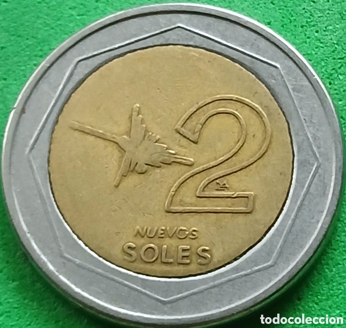 Monedas antiguas de Am&eacute;rica: Per&uacute; 2 nuevos soles 2003 km#313