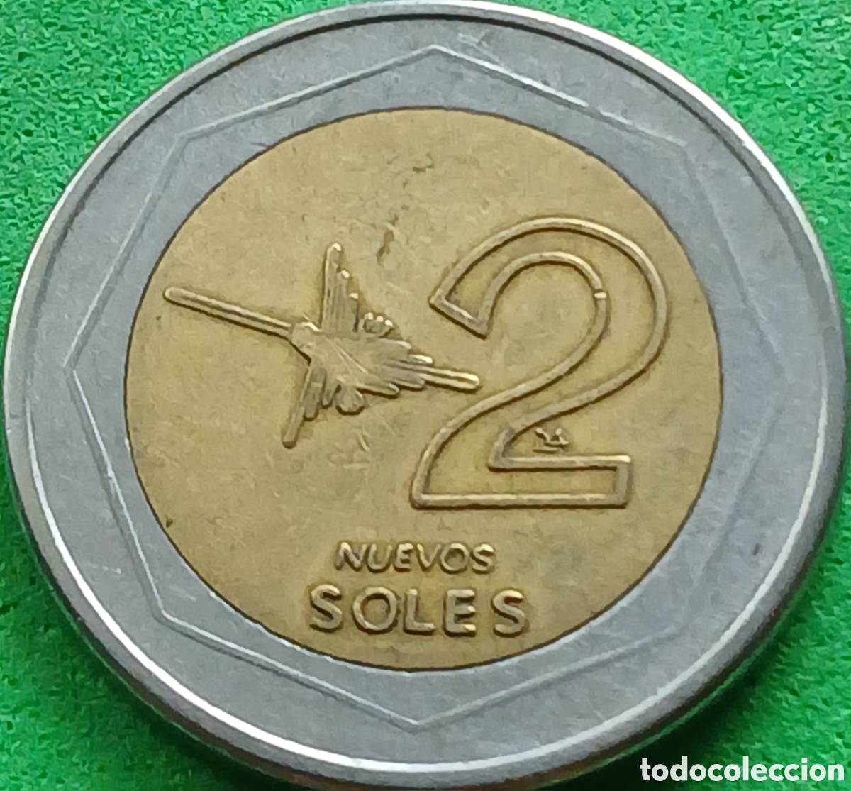 Monedas antiguas de Am&eacute;rica: Per&uacute; 2 nuevos soles 2005 km#313
