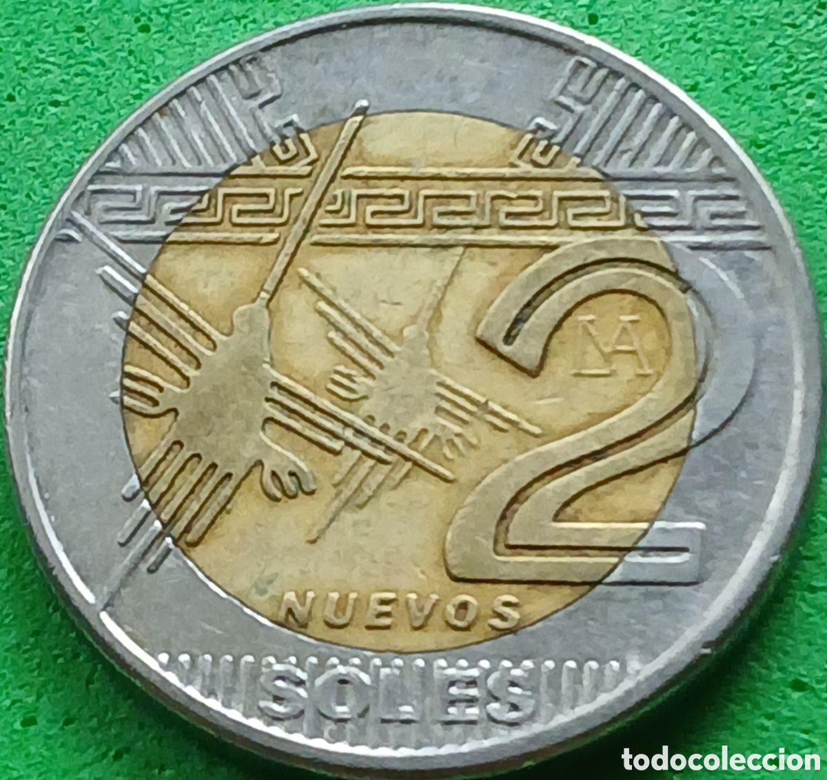 Monedas antiguas de Am&eacute;rica: Per&uacute; 2 nuevos soles 2010 km#343