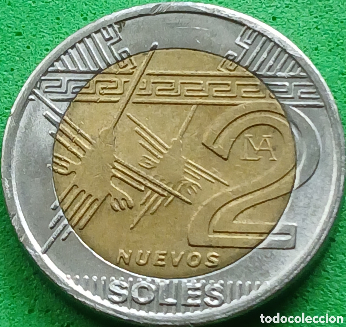 Monedas antiguas de Am&eacute;rica: Per&uacute; 2 nuevos soles 2014 km#343