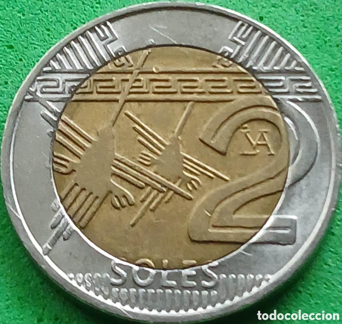 Monedas antiguas de Am&eacute;rica: Per&uacute; 2 soles 2020 km#401 poco com&uacute;n