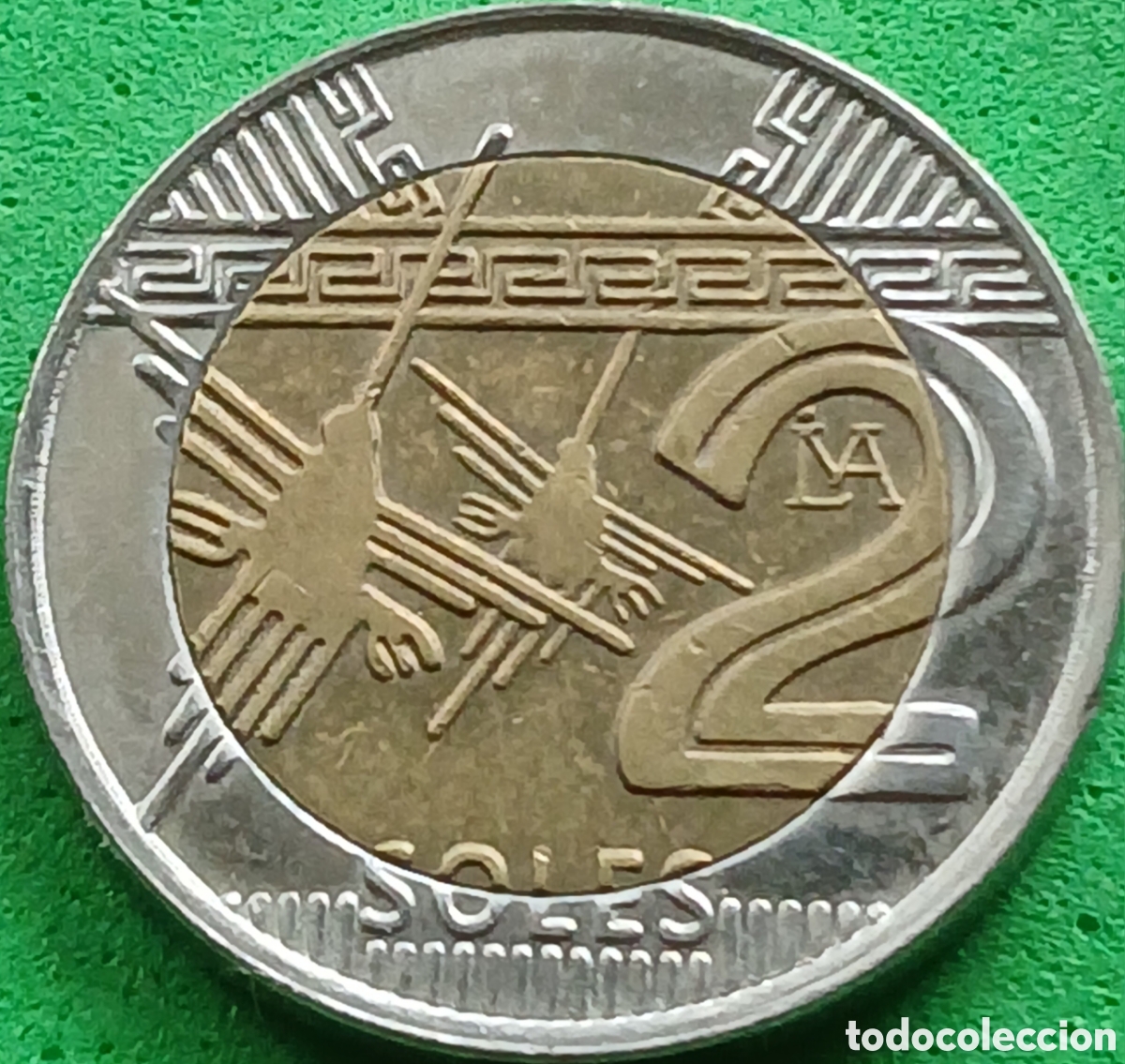 Monedas antiguas de Am&eacute;rica: Per&uacute; 2 soles 2023 km#401 ESCASA