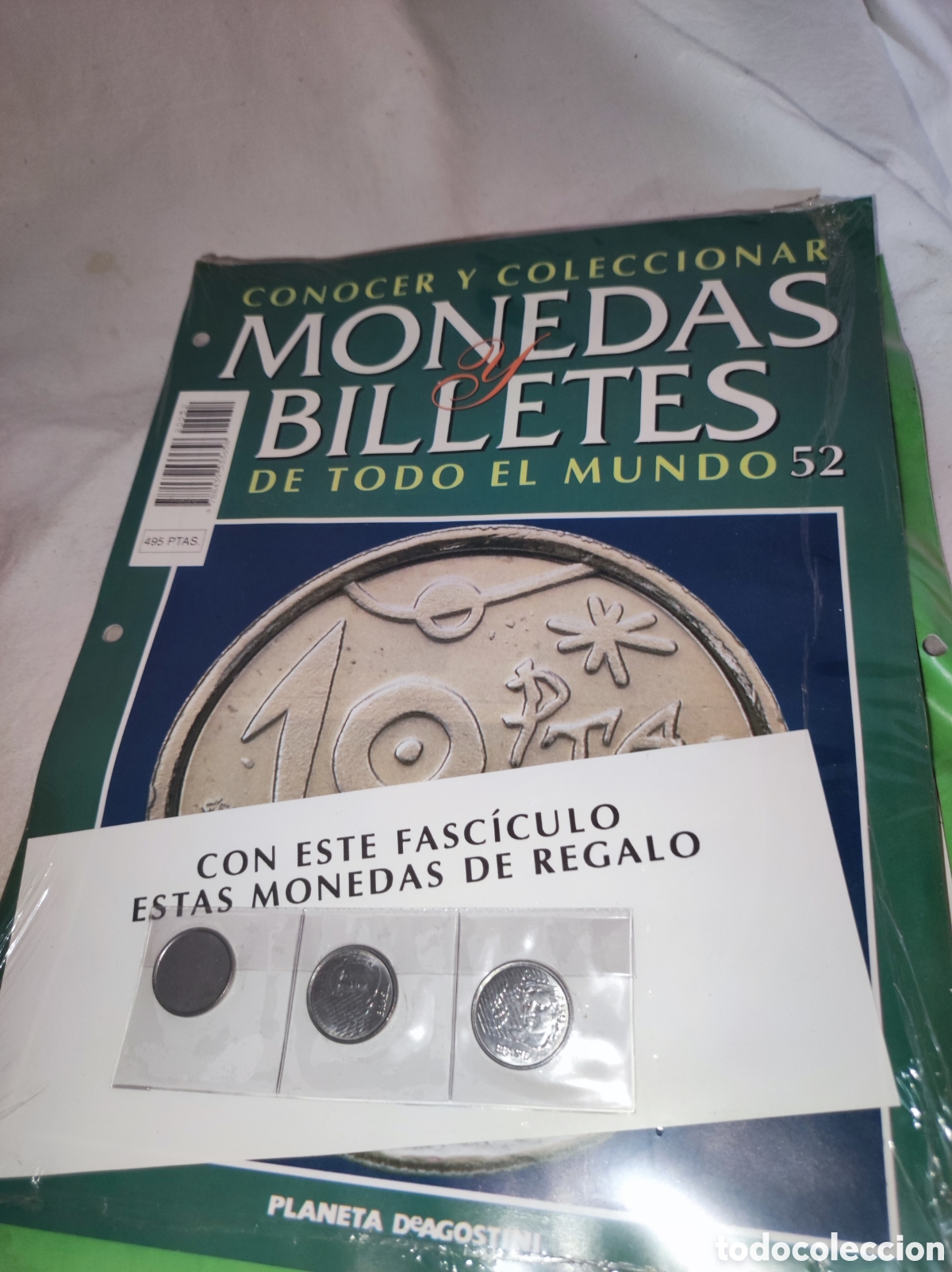 Monedas antiguas de Am&eacute;rica: Monedas Brasil - Monedas y billetes de todo el mundo - Planeta Deagostini - N&uacute;mero 52