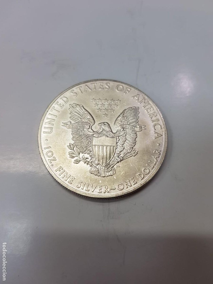 Monedas antiguas de Am&eacute;rica: ESTADOS UNIDOS-1 DOLAR-1 ONZA-A&Ntilde;O 2008