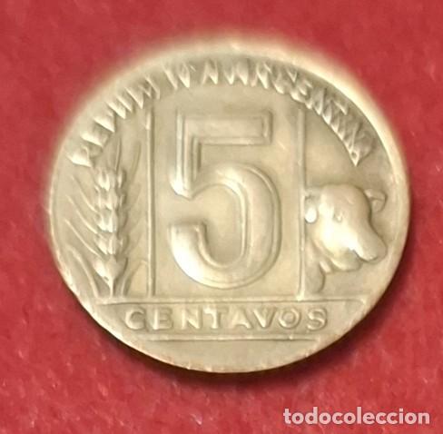 Monedas antiguas de Am&eacute;rica: MONEDA DE ARGENTINA 1948 - 5 CENTAVOS - ALUMINIO-BRONCE