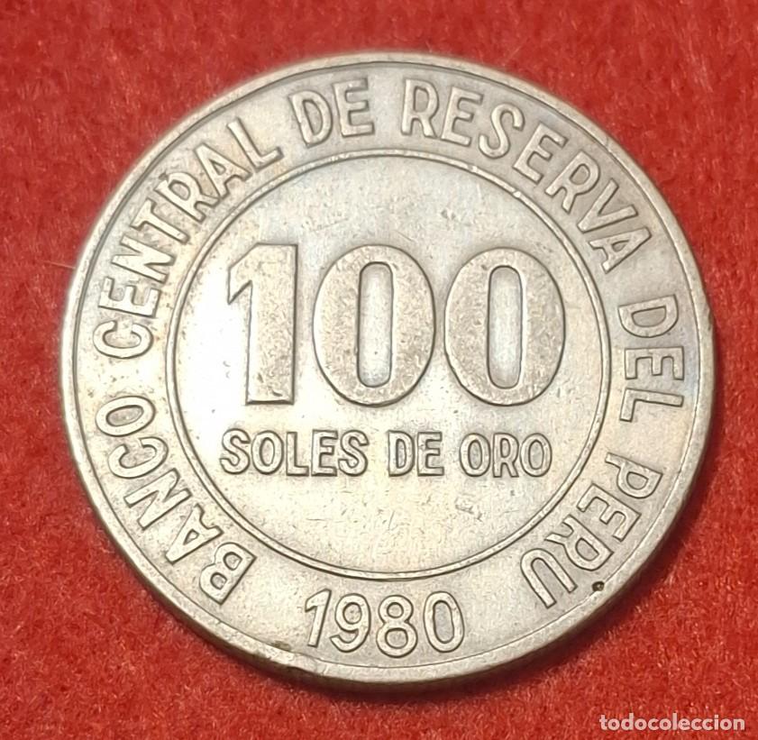 Monedas antiguas de Am&eacute;rica: MONEDA DEL PER&Uacute; 1980 - 100 SOLES DE ORO - COBRE-N&Iacute;QUEL