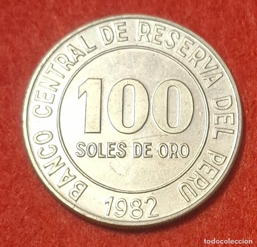 Monedas antiguas de Am&eacute;rica: MONEDA DEL PER&Uacute; 1982 - 100 SOLES DE ORO - COBRE-N&Iacute;QUEL