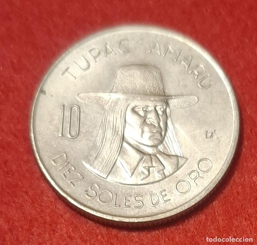 Monedas antiguas de Am&eacute;rica: MONEDA DEL PER&Uacute; 1974 - 10 SOLES DE ORO - COBRE-N&Iacute;QUEL