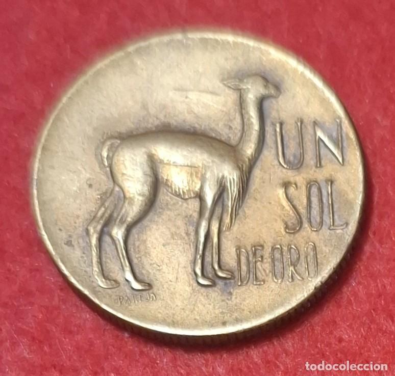 Monedas antiguas de Am&eacute;rica: MONEDA DEL PER&Uacute; 1970 - 1 SOL DE ORO - LAT&Oacute;N