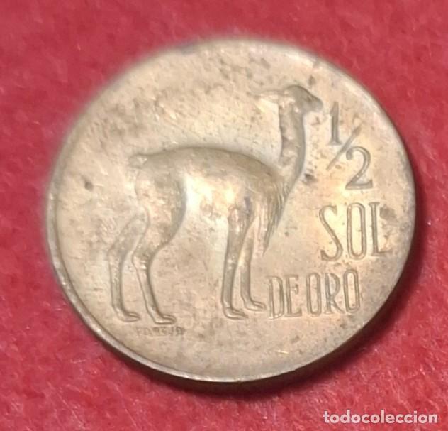 Monedas antiguas de Am&eacute;rica: MONEDA DEL PER&Uacute; 1974 - 1/2 SOL DE ORO - LAT&Oacute;N