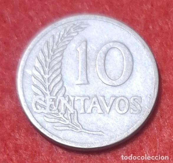 Monedas antiguas de Am&eacute;rica: MONEDA DEL PER&Uacute; 1921 - 10 CENTAVOS - COBRE-N&Iacute;QUEL