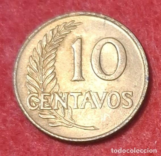 Monedas antiguas de Am&eacute;rica: MONEDA DEL PER&Uacute; 1961 - 10 CENTAVOS - LAT&Oacute;N - Foto 1