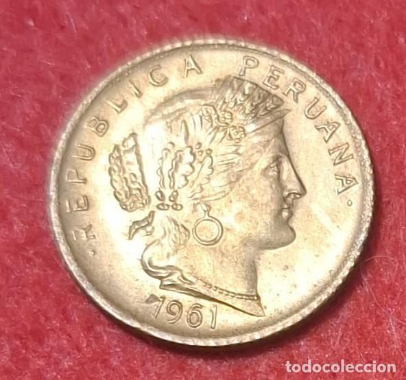 Monedas antiguas de Am&eacute;rica: MONEDA DEL PER&Uacute; 1961 - 10 CENTAVOS - LAT&Oacute;N - Foto 2