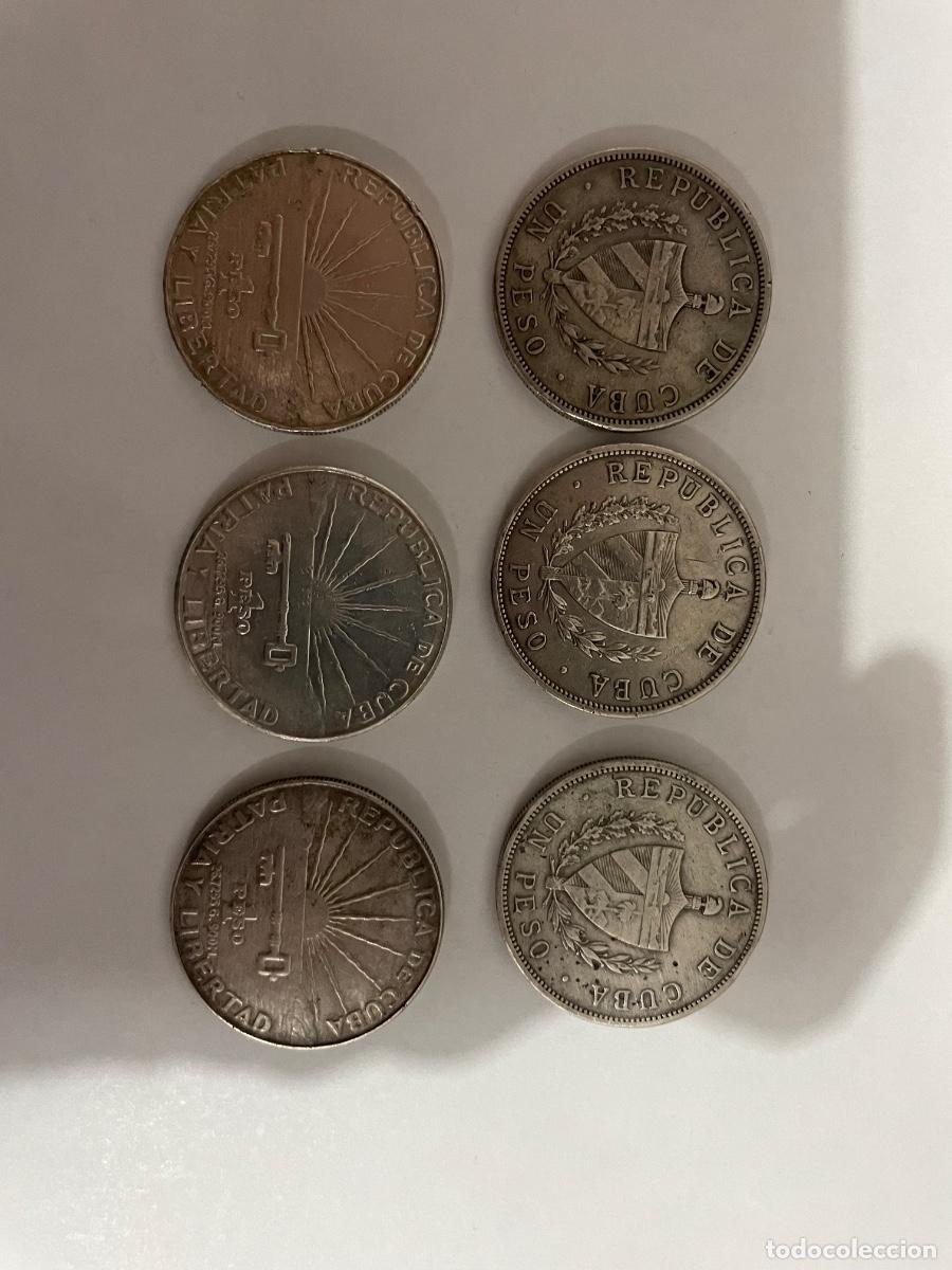 Monedas antiguas de Am&eacute;rica: Monedas cubanas de 1 peso