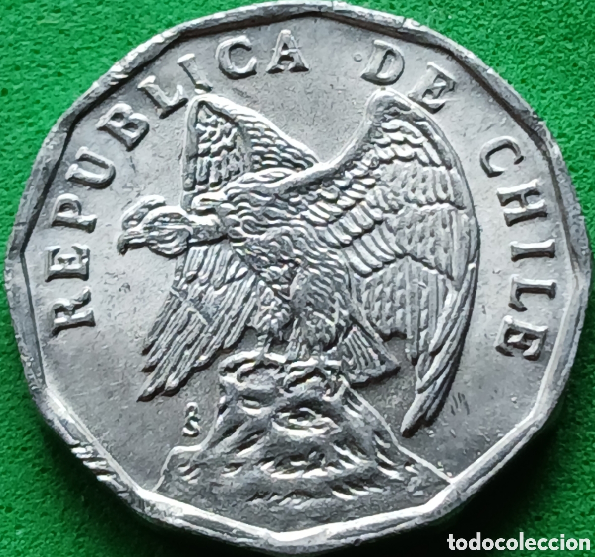 Monedas antiguas de Am&eacute;rica: Chile 5 centavos 1976 km#204a