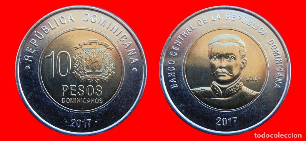 Monedas antiguas de Am&eacute;rica: 10 PESOS 2017 SIN CIRCULAR REPUBLICA DOMINICANA-8944SC