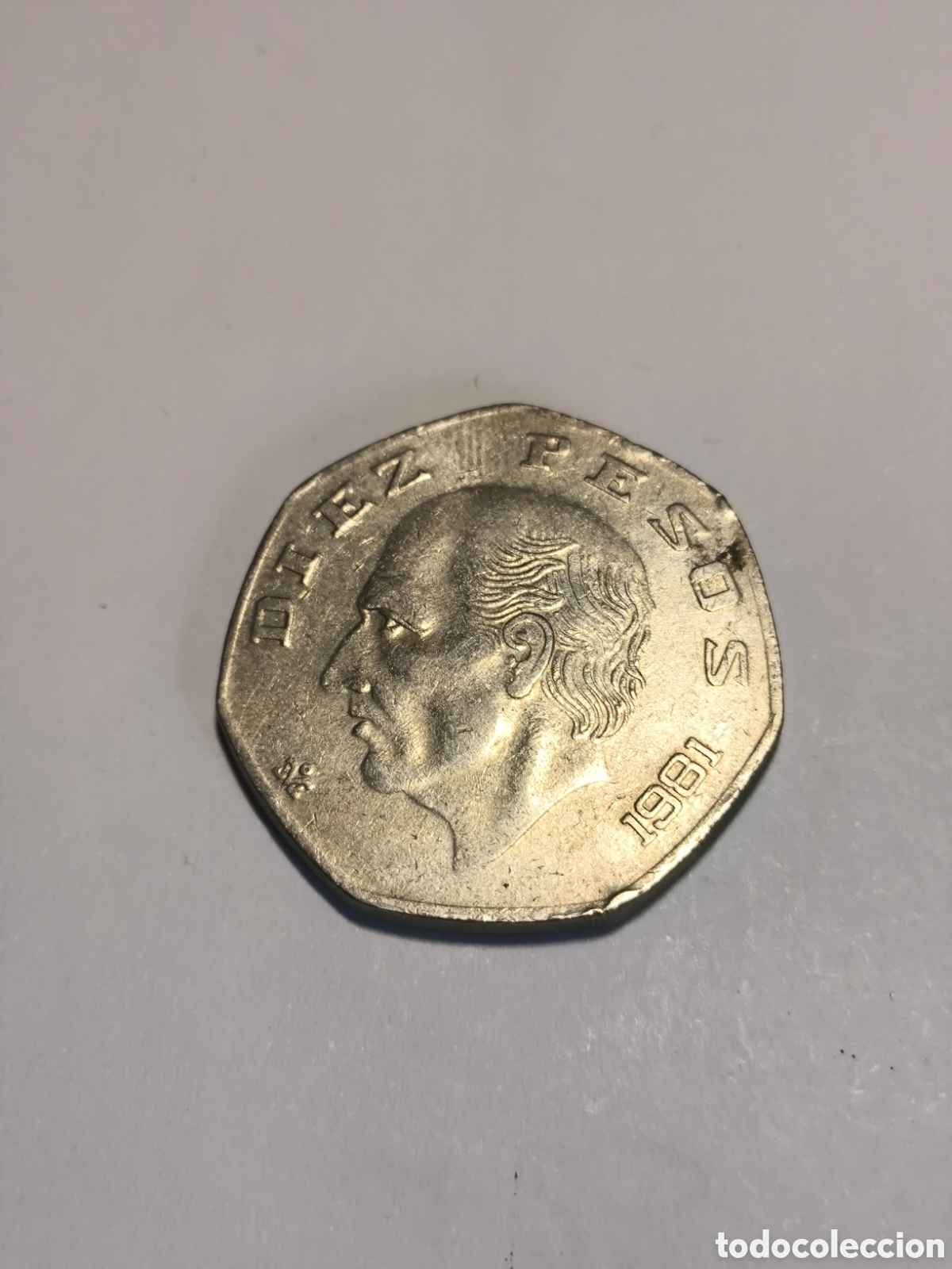 Monedas antiguas de Am&eacute;rica: 10 Pesos Mexicanos M&eacute;xico 1981