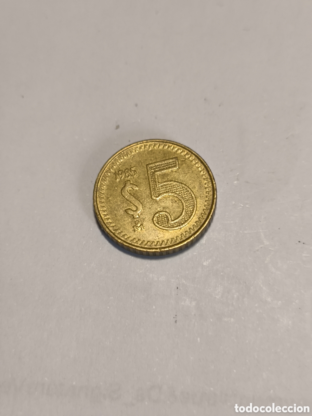 Monedas antiguas de Am&eacute;rica: 5 Pesos Mexicanos M&eacute;xico 1985