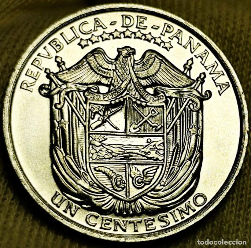 Moedas antigas da Am&eacute;rica: Panam&aacute;&ndash; 1 Centesimo 2000 &ndash; Sin Circular (UNC), Lote 2068