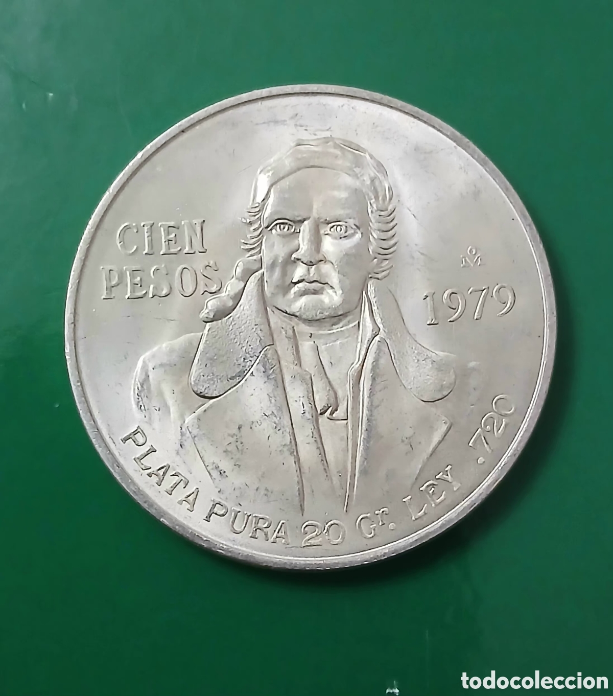 Old Coins of America: MONEDA DE PLATA 100 PESOS MEXICANOS S/C