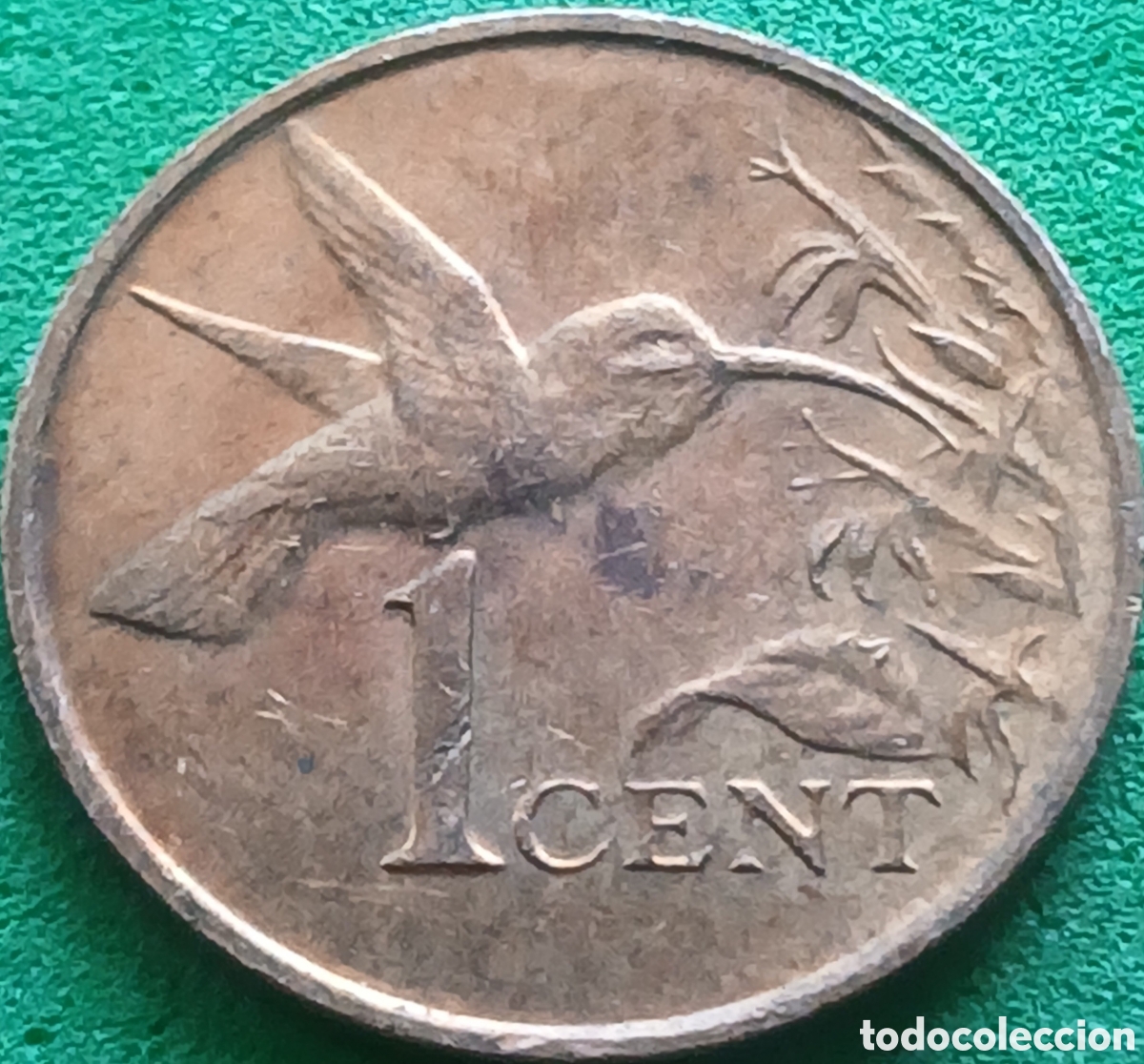 Monedas antiguas de Am&eacute;rica: Trinidad y Tobago 1 cent 1996 km#29
