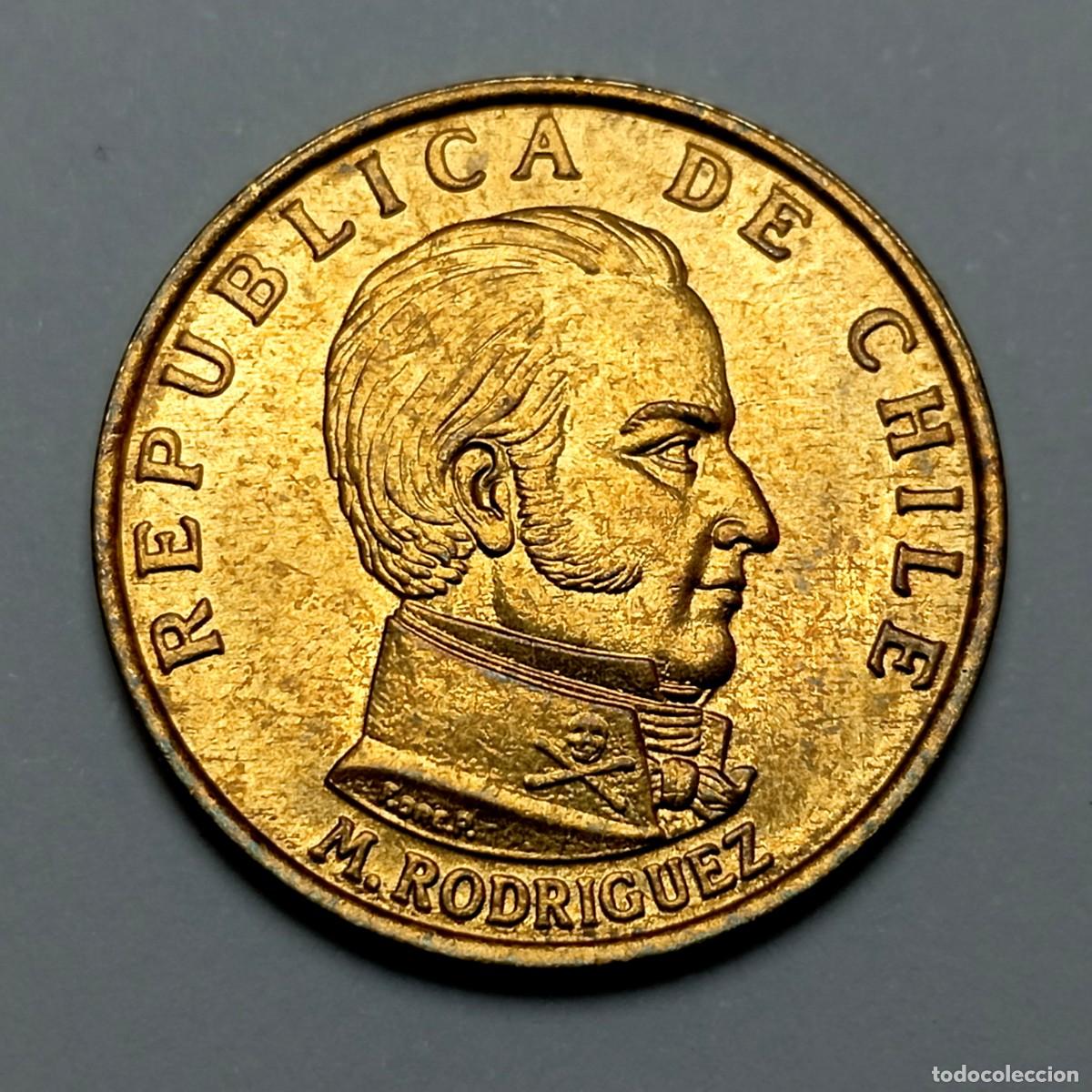 Monedas antiguas de Am&eacute;rica: ⚜️ BBE0 7. Chile. 50 cent&eacute;simos 1971