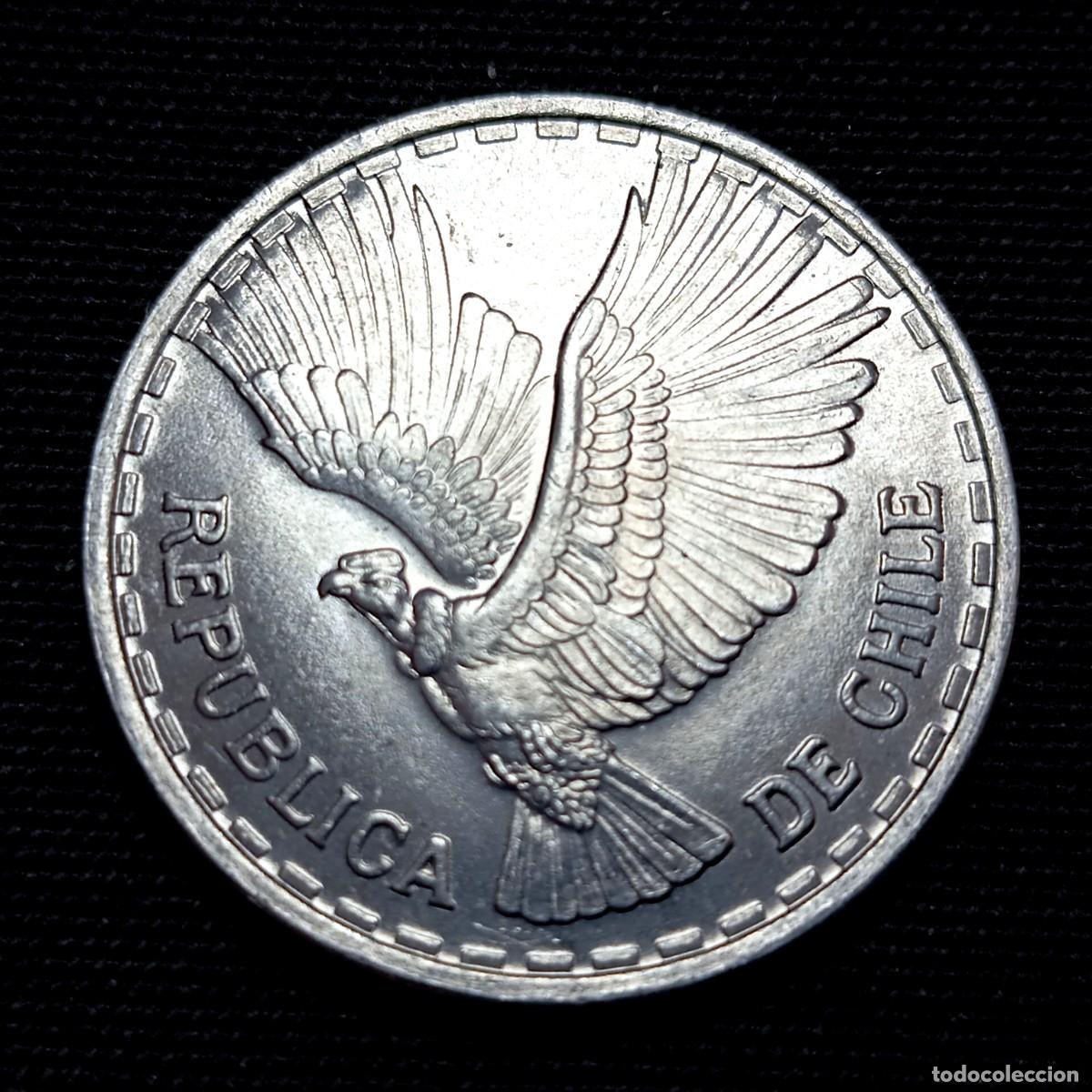 Monedas antiguas de Am&eacute;rica: ⚜️ BBE1 5. Chile. 1 cent&eacute;simo 1963