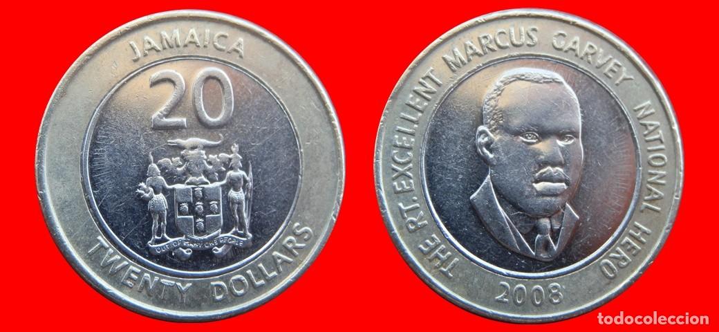 Monedas antiguas de Am&eacute;rica: 20 DOLARES 2008 JAMAICA-144718