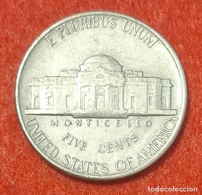 Monedas antiguas de Am&eacute;rica: MONEDA DE ESTADOS UNIDOS 1977 - 5 CENTAVOS, SIN CECA - COBRE-N&Iacute;QUEL