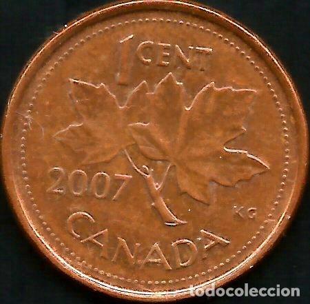 Monedas antiguas de Am&eacute;rica: CANADA 2007 - 1 CENT - KM 490a - CIRCULADA
