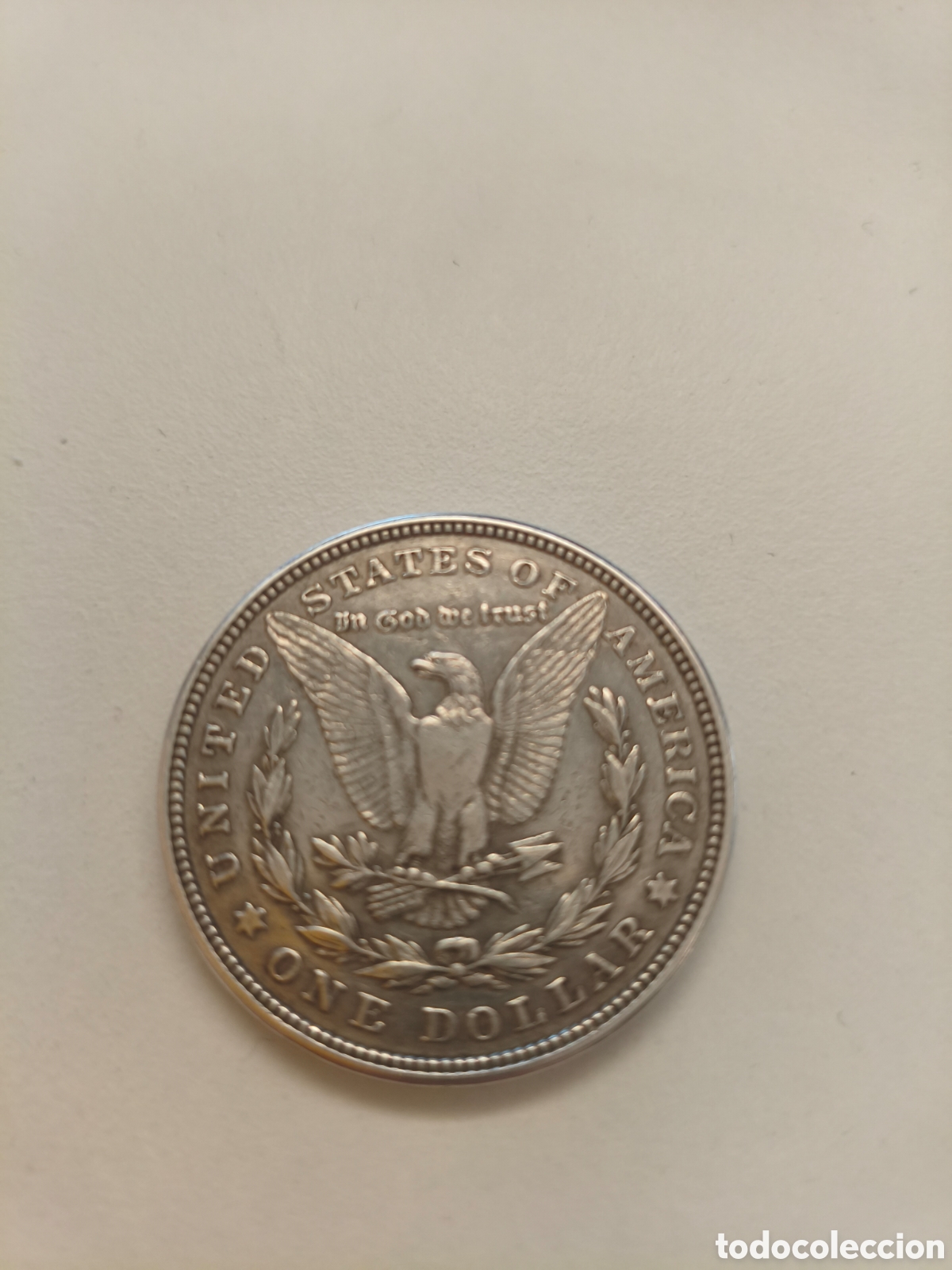 Monedas antiguas de Am&eacute;rica: Dollar Morgan 1921 plata de ley america