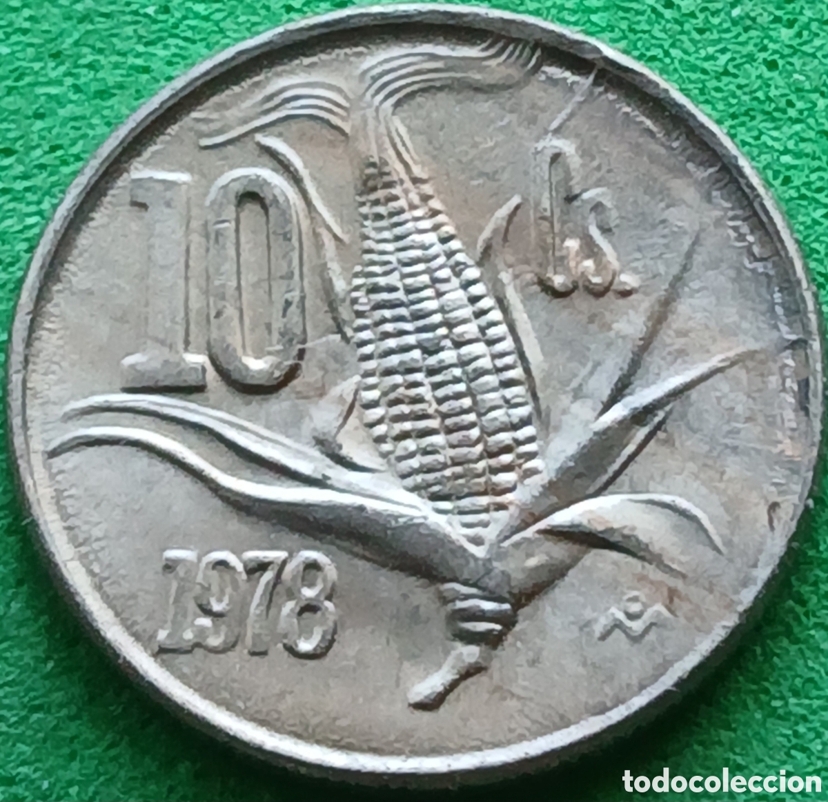 Monedas antiguas de Am&eacute;rica: M&eacute;xico 10 centavos 1978 km#434