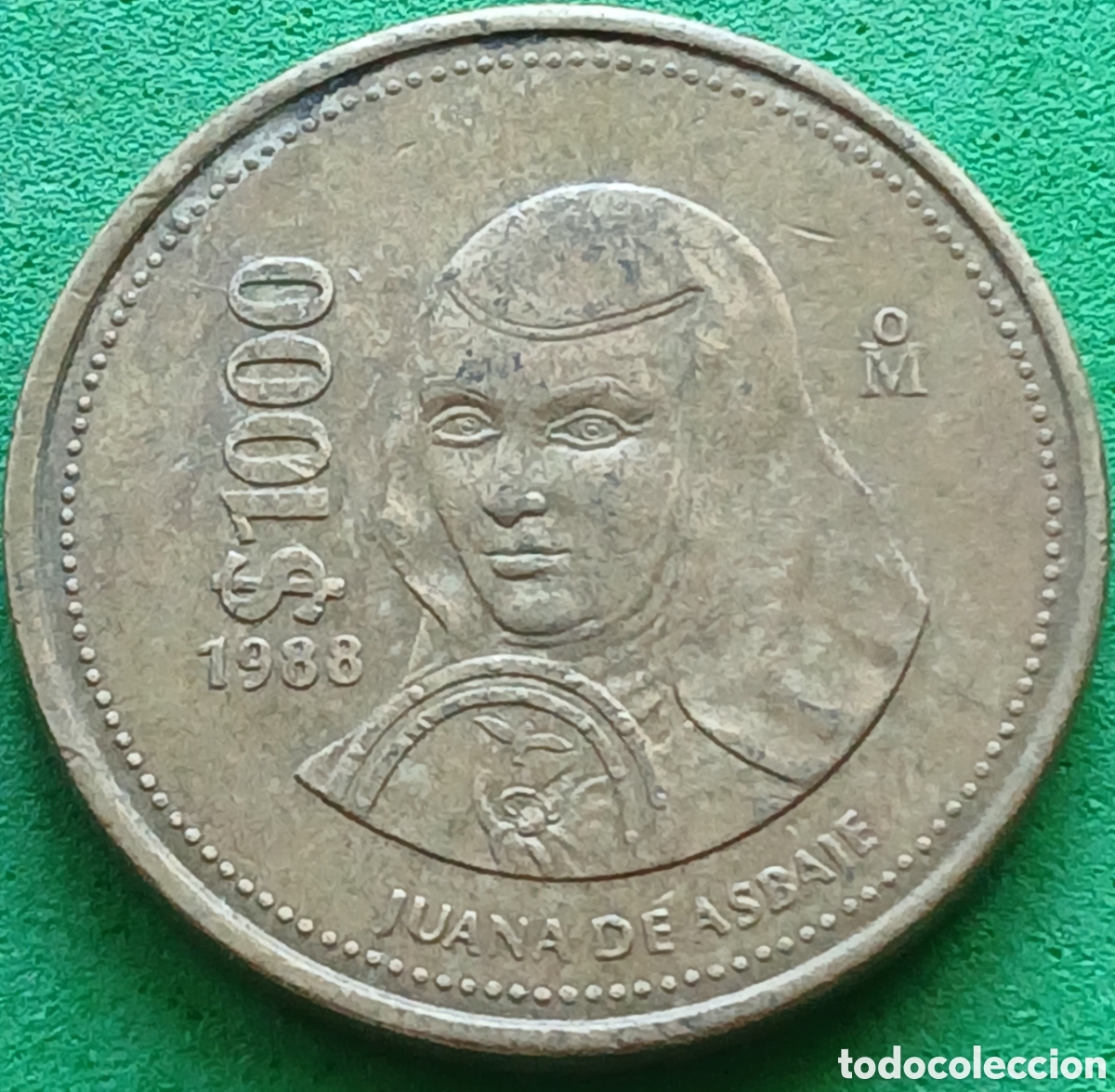 Monedas antiguas de Am&eacute;rica: M&eacute;xico 1000 pesos 1988 km#536