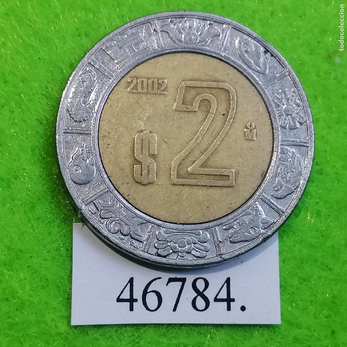 Monedas antiguas de Am&eacute;rica: M&eacute;xico 1 peso 2016, M&eacute;jico, bimetalica