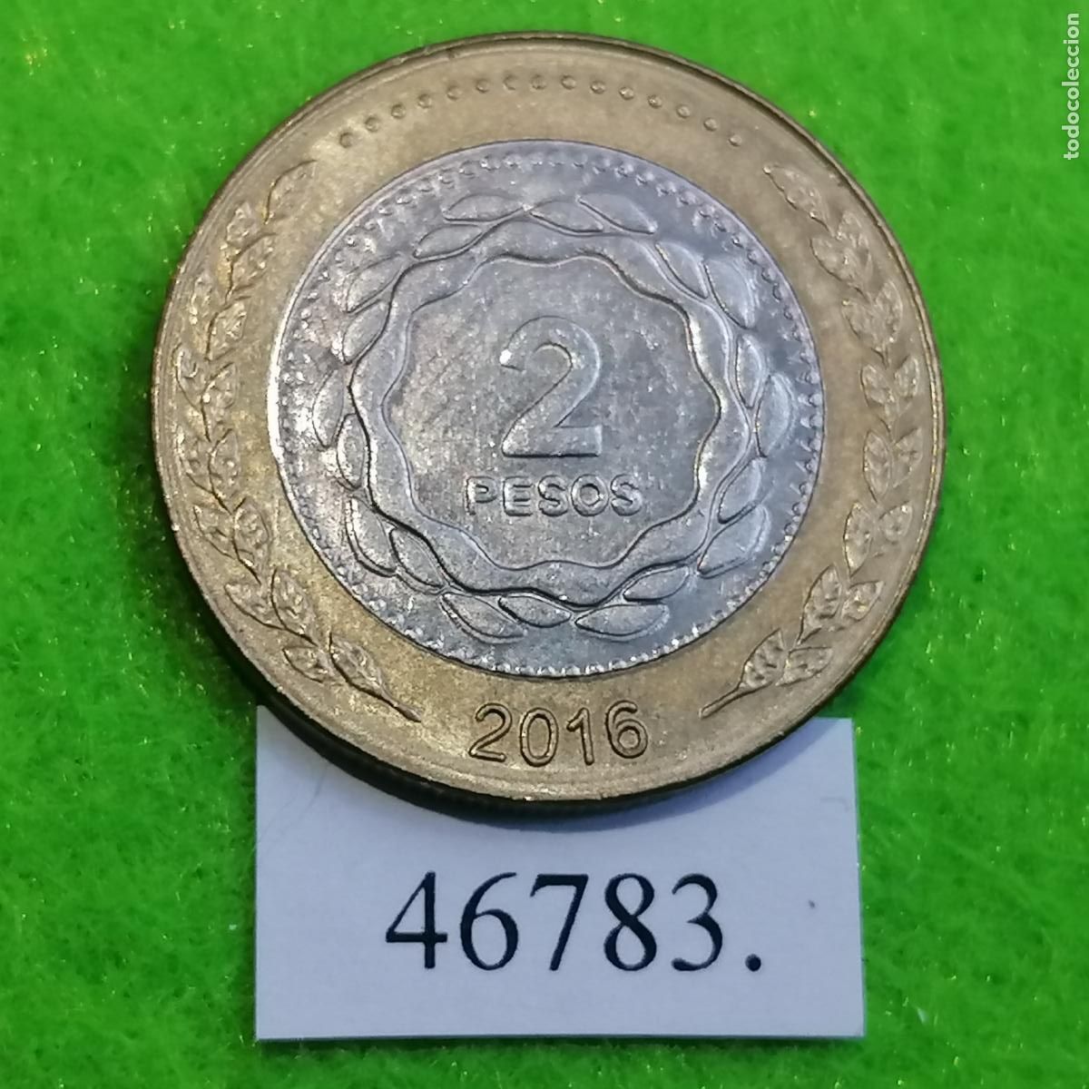 Monedas antiguas de Am&eacute;rica: M&eacute;xico 2 pesos 2012, M&eacute;jico, bimetalica