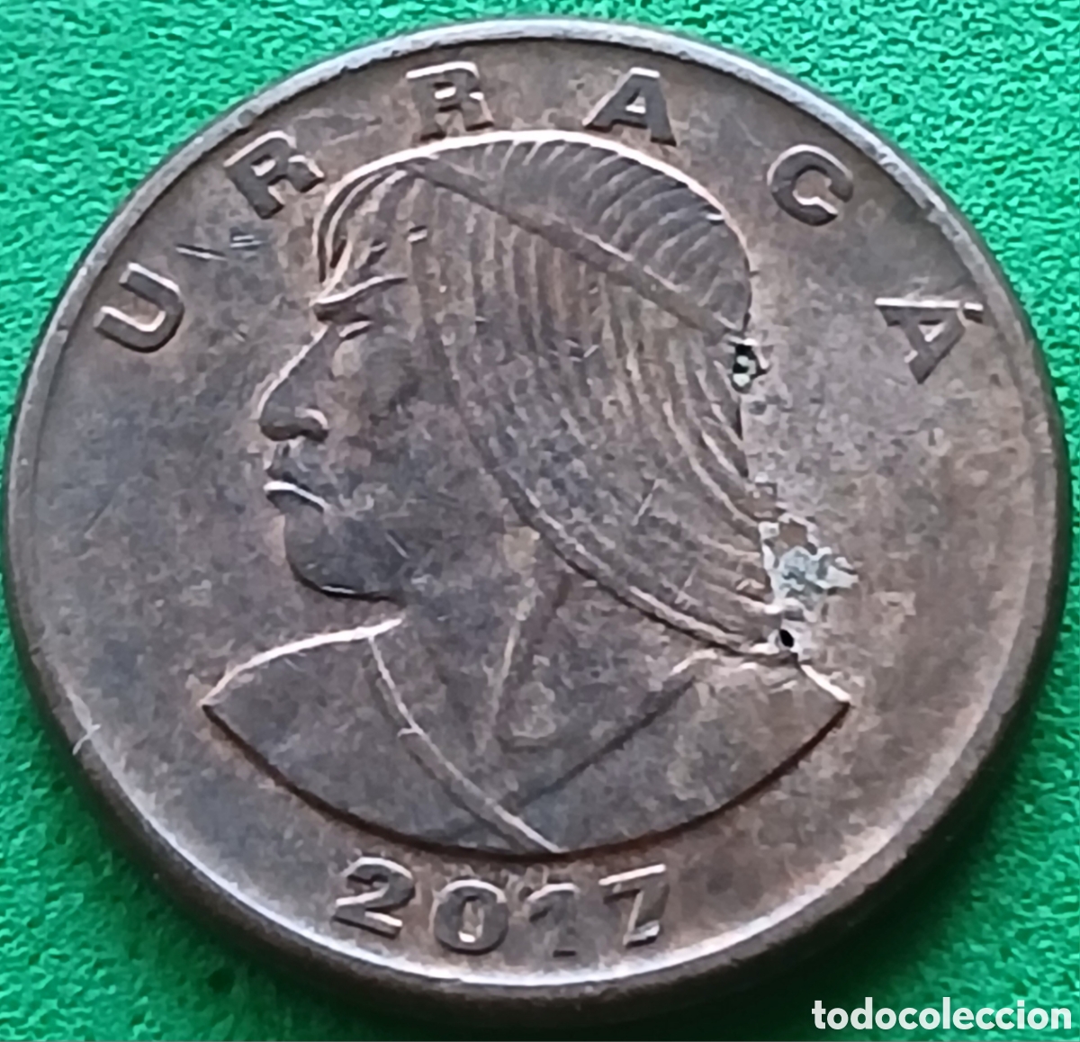 Monedas antiguas de Am&eacute;rica: Panam&aacute; un centesimo 2017 UC#8