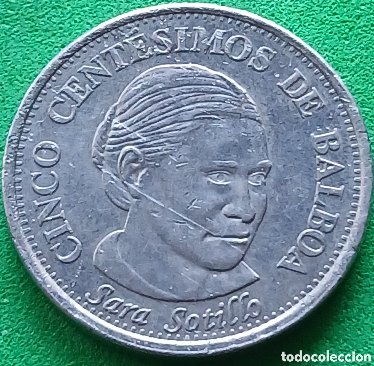 Monedas antiguas de Am&eacute;rica: Panam&aacute; cinco centesimos 2019 UC#1