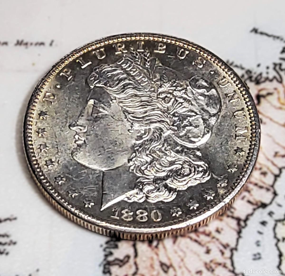 Monedas antiguas de Am&eacute;rica: 1 DOLAR DE PLATA DE ESTADOS UNIDOS DE 1880-S.SIN CIRCULAR