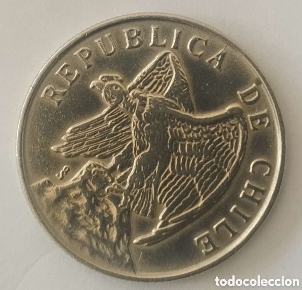 Monete antiche di America: MONEDA DE CHILE DE 50 CENTAVOS 1975 (FOTO)