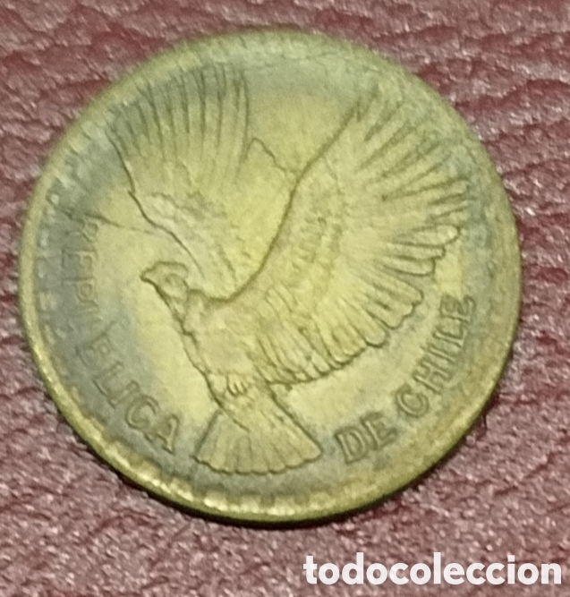 Monedas antiguas de Am&eacute;rica: Chile 1966 2 centesimos - Foto 2