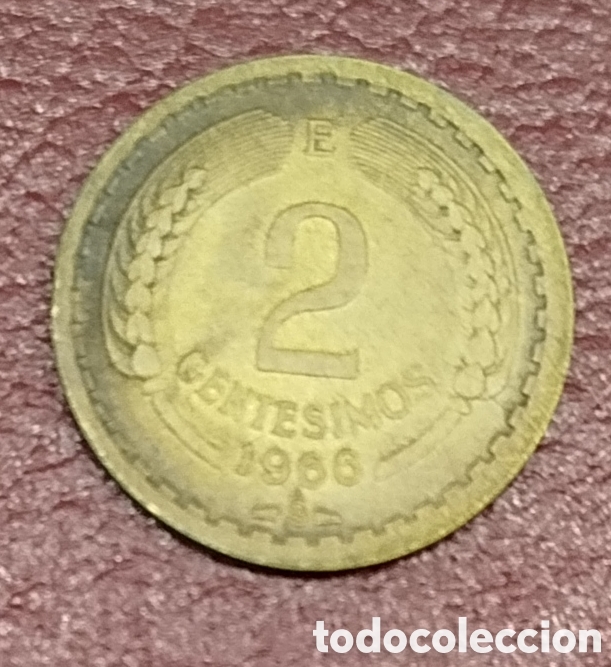 Monedas antiguas de Am&eacute;rica: Chile 1966 2 centesimos - Foto 1
