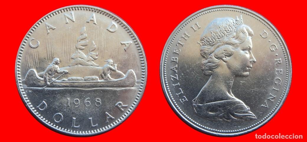Monedas antiguas de Am&eacute;rica: 1 DOLAR 1968 CANADA-144780