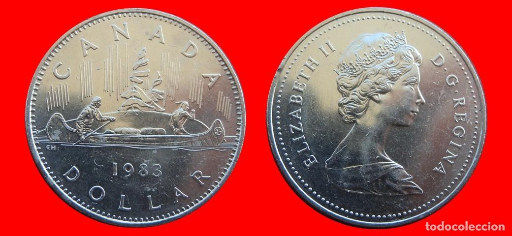 Monedas antiguas de Am&eacute;rica: 1 DOLAR 1983 CANADA-144788