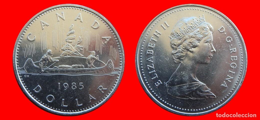 Monedas antiguas de Am&eacute;rica: 1 DOLAR 1985 CANADA-144789
